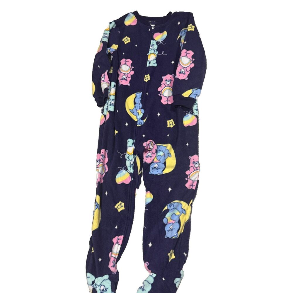 Care Bears Toddler Unisex One Piece Sleeper Pajamas, Size 5T